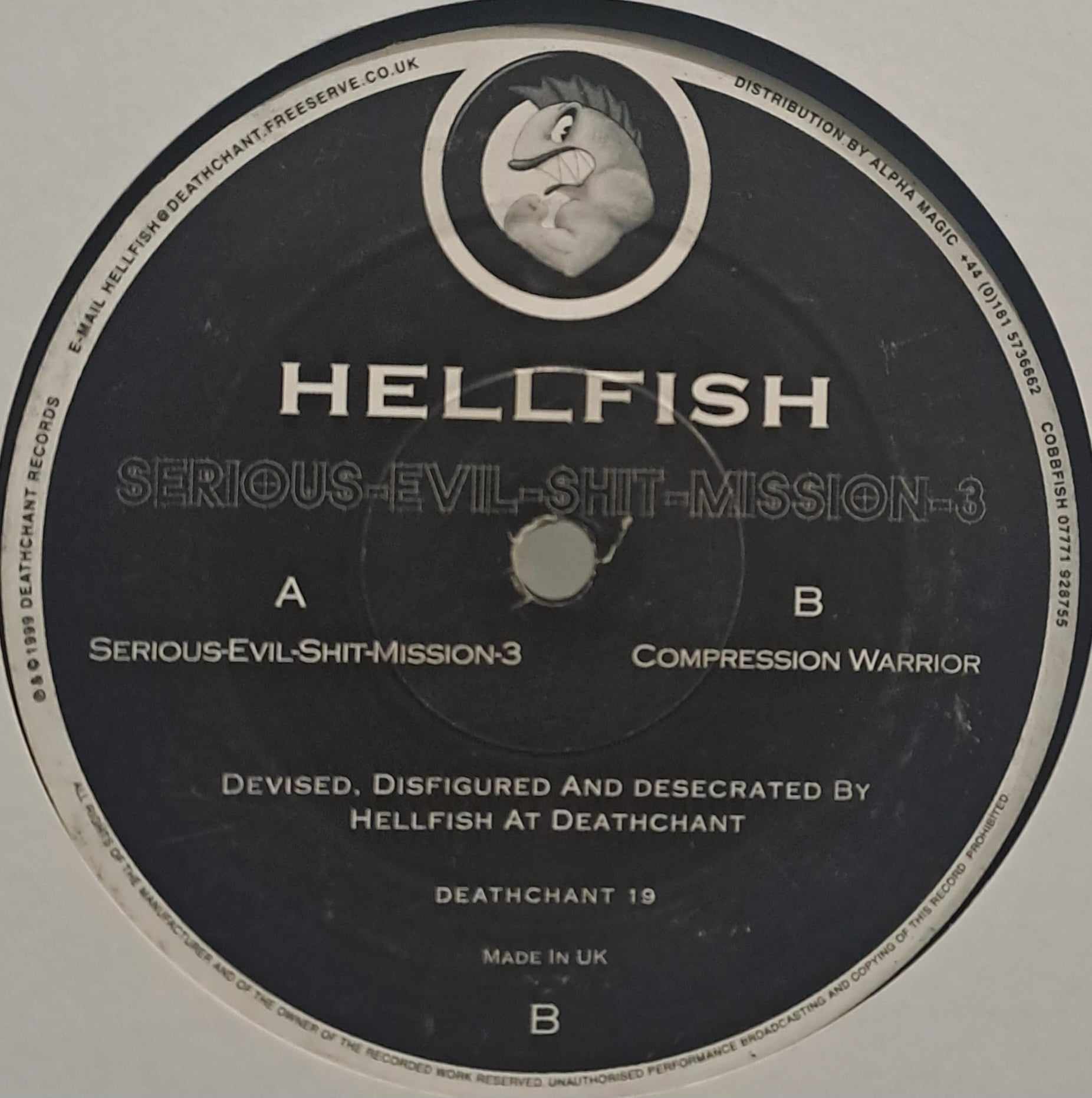 Deathchant 19 - vinyle hardcore